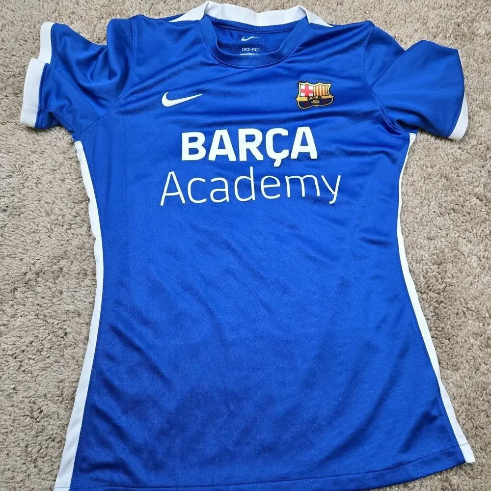Nike Womens Small Barca Academy Shirt.‎ 19 Columbus . Lot Of 3